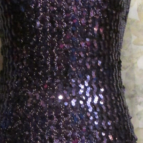 90s Sequins Cocktail Dress - Picture 3 of 6